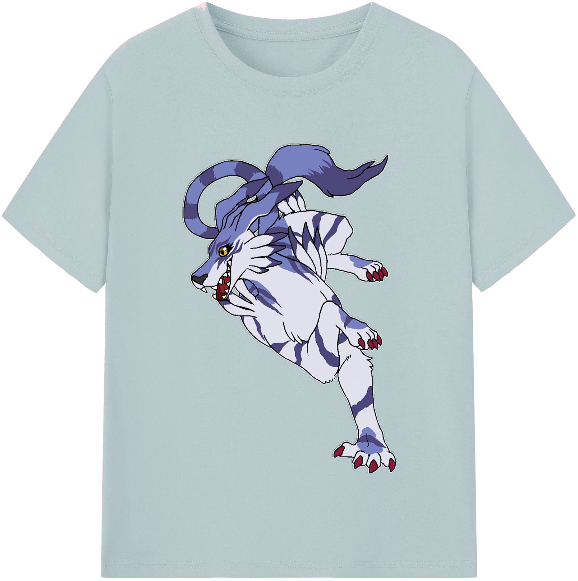 （画像用） Digimon デジタルモンスター/デジモン 綿100％半袖Tシャツ（フロントプリント）